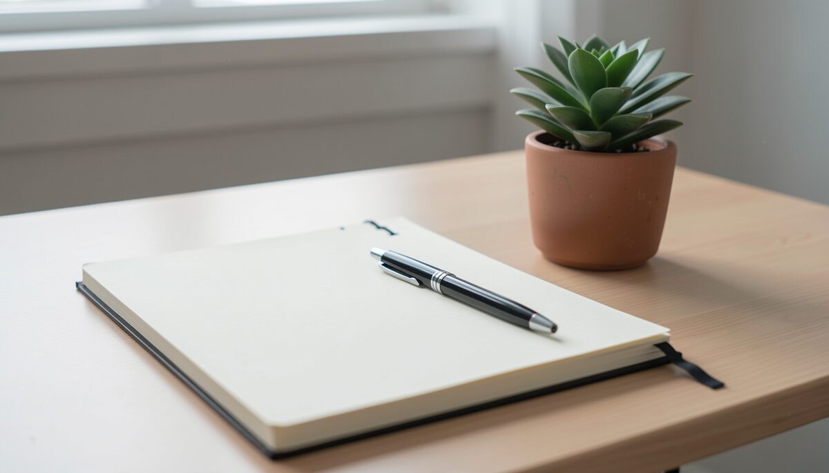 A blank page waiting for a history that does not exist yet.  Illustrative image, generated with AI
