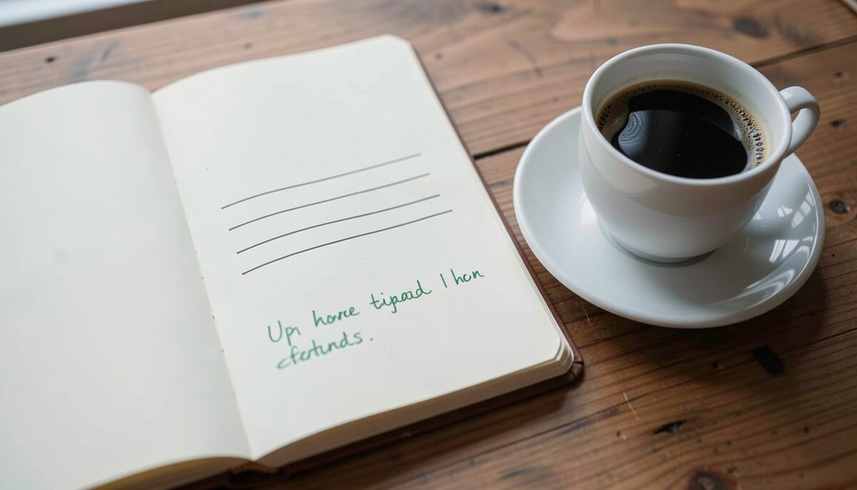A brief correction in the notebook keeps the record honest.